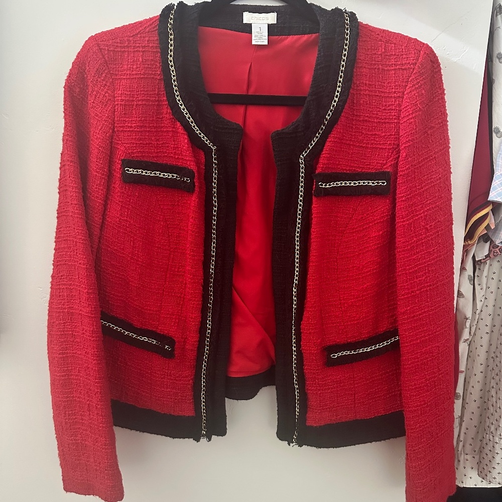 Chico’s Tweed Blazer